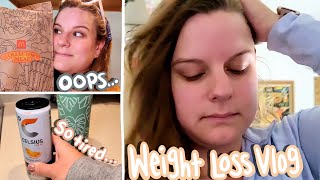 A Few Days of My Weight Loss Journey during period [upl. by Amorette]