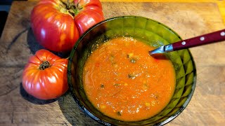 SAUCE TOMATE PİMENTÉE aux PETİTS LÉGUMES [upl. by Eerot]