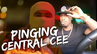 AMERICAN REACTS TO UK RAPPERS Central Cee  Pinging [upl. by Perreault]