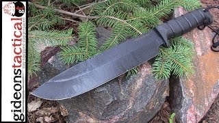 Ontario SP51 Knife Review Hall Of Champions [upl. by Euqnom]