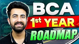 BCA 1st Year Complete Roadmap 2023  College Wallah [upl. by Inaoj]