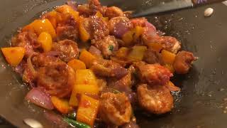 Prawn 🍤 Chilli Recipedipsikhanybengalivlog VL32 [upl. by Nedrah615]