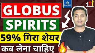 Globus Spirits  कब चलेगा शेयर  Globus Spirits Share Latest News  Globus Spirits Share Analysis [upl. by Anelam]