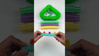 Change color DIY OddASMR POP diy satisfyingvideos relaxing creative oddasmr insideout colors [upl. by Reifinnej635]