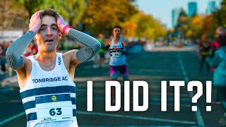 I DID IT  MANCHESTER HALF MARATHON PART 2 [upl. by Ubald]