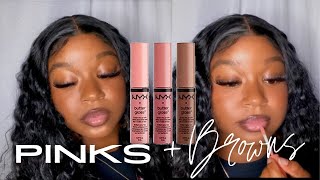 The BEST Lip Combos for Brown Skin NYX Revolution amp more [upl. by Kcirb]