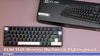 KLIM Shift Wireless Mechanical Keyboard [upl. by Ycart]