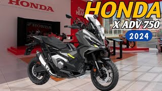 The new 2024 Honda XADV 750 Fresh Threads for Your Adventure Scooter [upl. by Astera270]