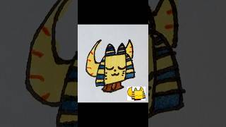 How to draw Sphinx  Pets Go Roblox drawing [upl. by Leahey]