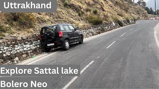 Mahindra Bolero Driving And Explore Nainital Uttrakhand Roadtrip  Bolero neo 2024 Roadtrip to Hills [upl. by Anitnauq]