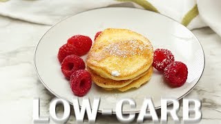 The Fluffiest Ricotta Soufflé Low Carb Pancakes – Only 4 Ingredients [upl. by Juliane423]