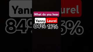 Yanny or laurel [upl. by Airtemad]