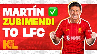 ZUBIMENDI TO LFC ✅  Liverpool FC Transfer News [upl. by Issie]