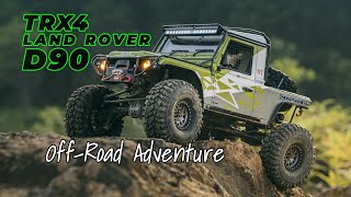 Rc Crawler Traxxas TRX4 Defender Hand Body Custom  OffRoad Driving 4x4 Rc Car  E3SRC [upl. by Markland]