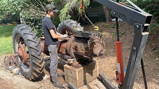 Farmall M Restoration Pt 2  Disassembly and Engine Rebuild [upl. by Edijabab]