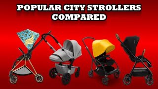 5 Popular SmallSized City Strollers from Worst to Best [upl. by Dympha632]