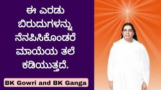 ಅಲೆದಾಡುತ್ತಿರುವ ಆತ್ಮಗಳ ಇಚ್ಛೆ ಪೂರ್ಣ ಮಾಡುವುದಕ್ಕಾಗಿ ಪರಿಶೀಲಿಸುವ ಶಕ್ತಿಯನ್ನು ಹೆಚ್ಚಿಸಿBK Gowri and BK Ganga [upl. by Lihkin]