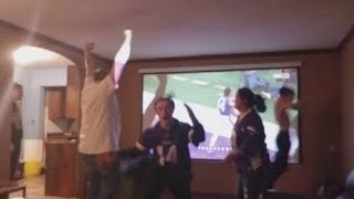 Vikings vs Saints  Best Fan Reactions to Stefon Diggs miracle game winning Touchdown NFCNFL [upl. by Eedebez]