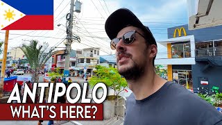 What’s in Antipolo City Center  Manila Suburbs Philippines 2022 🇵🇭 [upl. by Adnarym916]