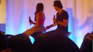 BloodyNightCon Ian Somerhalder and Nina Dobrev video 1 [upl. by Catarina]