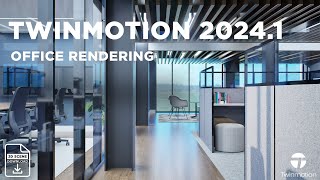 Transform Your Workspace with Amazing Office Renderings in Twinmotion 20241 [upl. by Malvie]