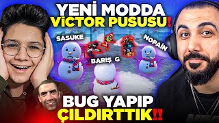 YENÄ° MODDA EKÄ°PLE 4 VÄ°CTOR PUSUSU ğŸ˜‚ HARÄ°TA BUGU YAPIP SÄ°NÄ°RDEN DELÄ°RTTÄ°K  PUBG MOBILE [upl. by Jeannine400]