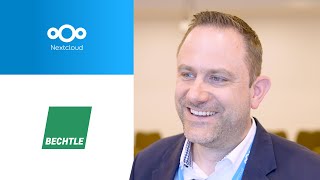 Uwe Presler from Bechtle talks about Nextcloud [upl. by Alyhc]