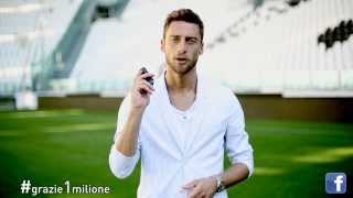 Claudio Marchisio ringrazia un milione di fan su Facebook [upl. by Nigem]