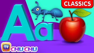 Phonics Song with TWO Words  A For Apple  ABC Alphabet Songs with Sounds for Children [upl. by Rene]