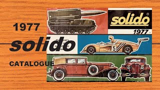 SOLIDO CATALOGUE 1977 Catalog 169 4K [upl. by Eellehs15]