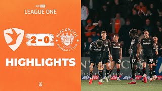 Highlights  Cheltenham Town v Blackpool [upl. by Clarke54]