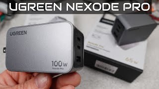 UGREEN Nexode Pro 65 and 100 watt USB C Chargers Reviewed and Tested [upl. by Enitram235]