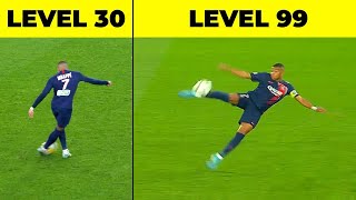 Kylian Mbappé Goals Level 1 to Level 100 [upl. by Dannon]