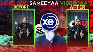 sidee loo sameeyaa video ❔❓❗muuqaal dib LOO EDIT gareeyey [upl. by Sloane]