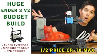 Supersizing an Ender 3 V2 CR10 Max for half the money  Ender Extender kit [upl. by Standley]