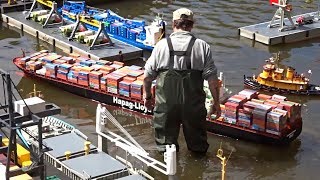 RC Schiffe amp RC Boote mit Hafen  Radio Control RC  MSK St Peter Badweiher Hock 2019  Teil 2 [upl. by Earl]