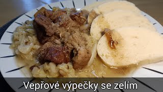 Vepřové výpečky se zelím a knedlíkem  recept [upl. by Amari]