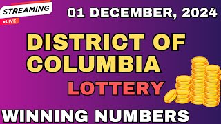 District of Columbia Midday Lottery Results For  01 Dec 2024  DC2  DC3  DC4  DC5 [upl. by Aihsinyt]