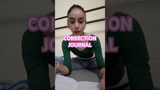 CORRECTION JOURNAL ballerinaballetjournaldancerprotipcorrectionballetcorerealityrehearsal [upl. by Danieu896]