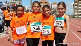 Atletismo Pista Escolar  Relevos 4X50 BF  23042015 [upl. by Turrell631]