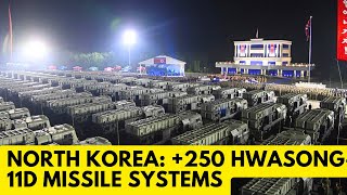 North Korea has built 250 Hwasong11D missile systems [upl. by Balsam]