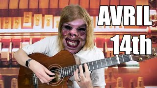 Avril 14th Aphex Twin  acoustic guitar cover [upl. by Ojadnama]