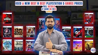 Playstation 5 Used Games  Best Prices amp Full Details  At Game On [upl. by Kilk714]