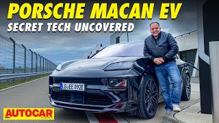 2024 Porsche Macan EV  All the tech on the allnew allelectric Macan First Look autocarindia1 [upl. by Deaner]