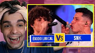 🔥SEXODO LUBRICAL es TETRACAMPEÓN🔥 EXODO LIRICAL VS SNK BATALLÓN [upl. by Aled]