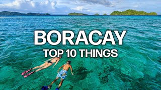 Top 10 Things To Do in Boracay Island Philippines [upl. by Aseretairam]