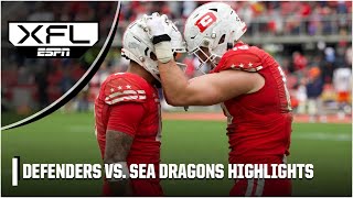 XFL Playoffs DC Defenders vs Seattle Sea Dragons  Full Game Highlights [upl. by Devi]