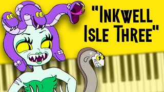 Inkwell Isle Three from Cuphead  Piano Tutorial [upl. by Portugal119]