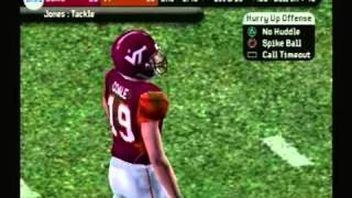 Lets Play NCAA Football 10 ps2 6 Alabama  10 VT [upl. by Cohbath73]