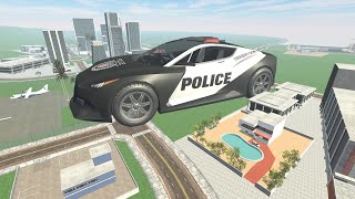 Franklin Found Giant Police Car in Indian Bike driving 3D [upl. by Mariande4]